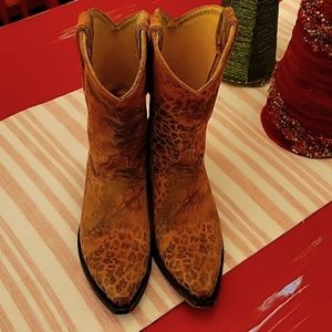 Old Gringo Leopardito Snip Toe Boots